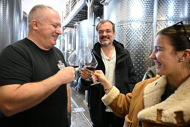 It's Wine Time! 2 wineries & farm-to-table lunch—max 8 pp
