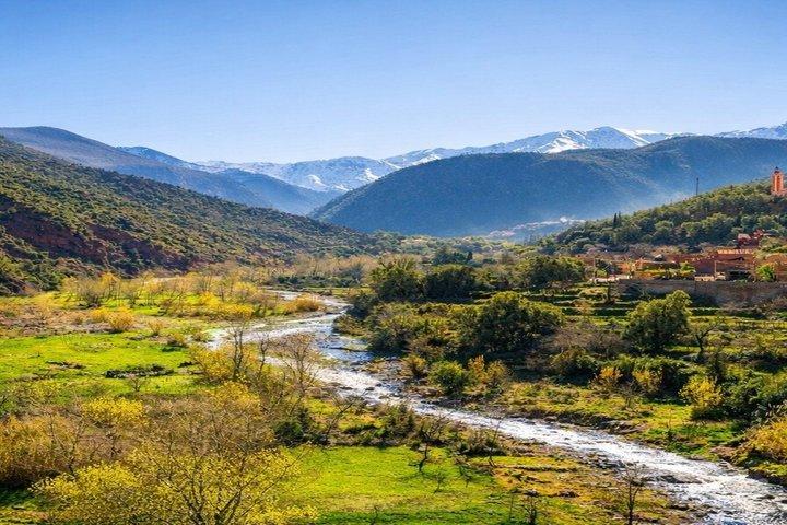 Marraquexe: Ourika Valley e Atlas Mountains, Cataratas com almoço