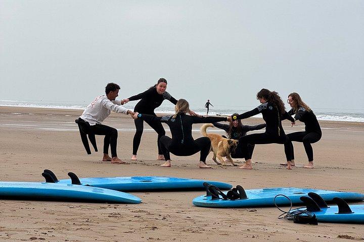 Private Beginner Surf Lesson in Taghazout with Local Instructor