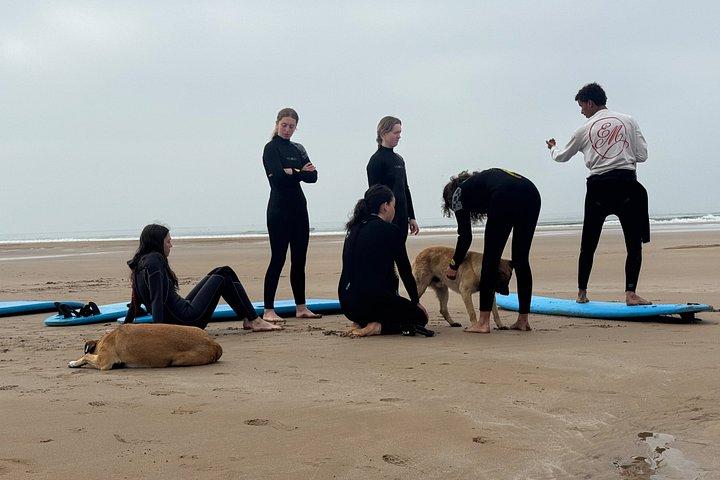 Private Beginner Surf Lesson in Taghazout with Local Instructor