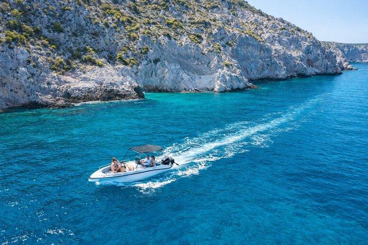 Milos Private Speedboat Tour com o capitão