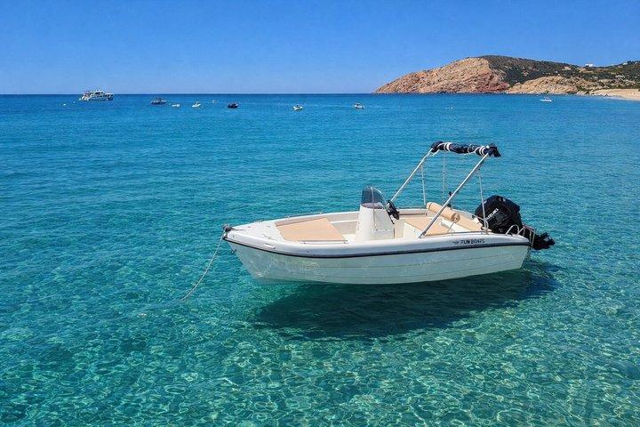Aluguel de barcos em Milos