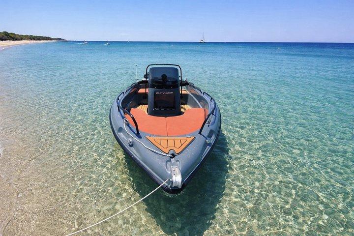 Ontdek de Egeïsche luxe speedboot met schipper in Milos