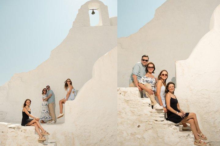 Photo shooting session in Mykonos town