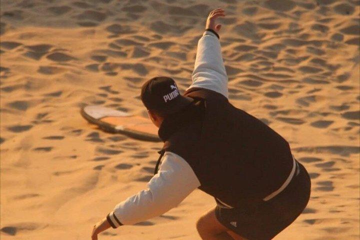 Agadir/Taghazout: Sandboarding, Dinner & Fire, Quad/Camel Option