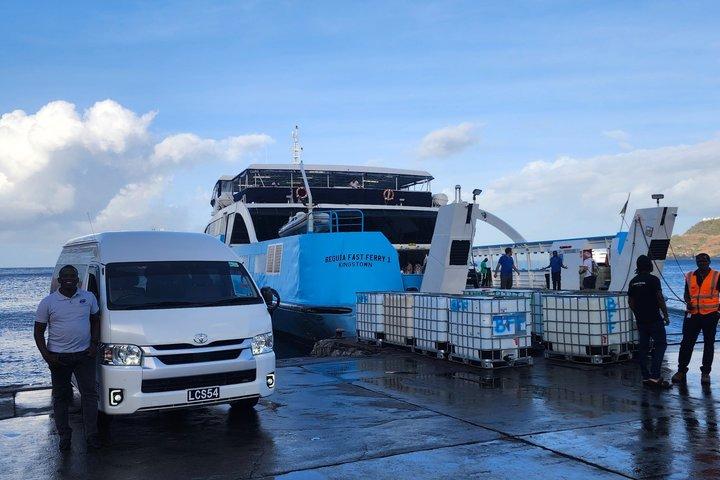 Trasferimento dall’aeroporto di Bequia Ferry – Pickup privato da SVG