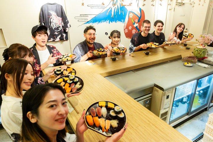 Popular Sushi Making Class em Kyoto(Grand Opening)