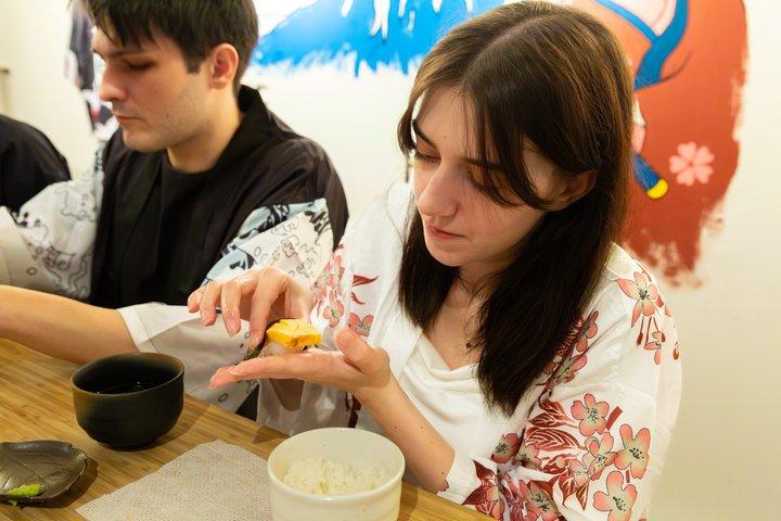 Popular Sushi Making Class em Kyoto(Grand Opening)