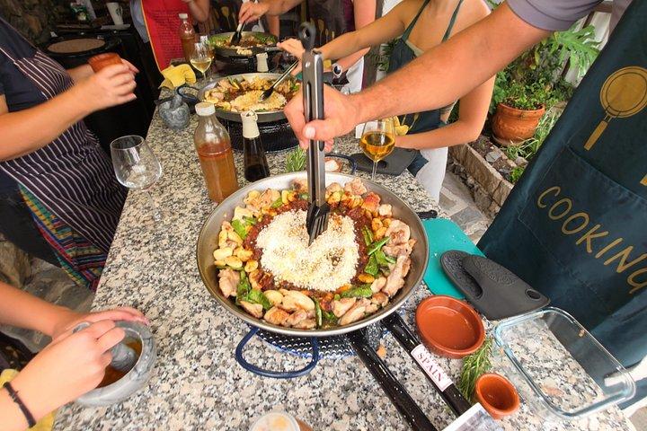 Tenerife : 伝統的なカナリアハウスでパエリア料理教室