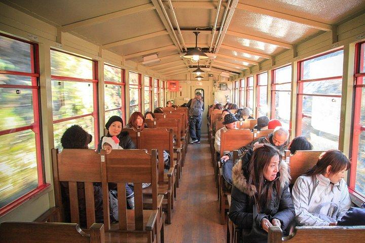 Billet de train romantique Sagano