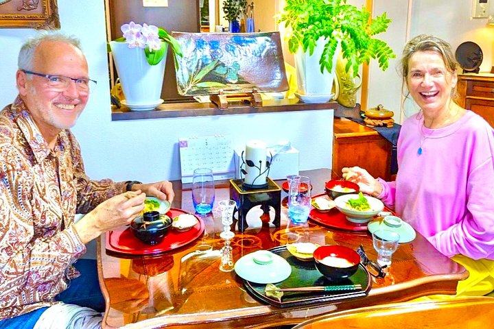 ショートホームステイ：料理して楽しむ日本語の家庭料理