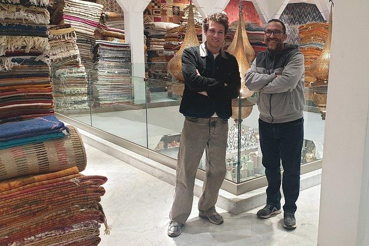 Marrakech Shoppingtur Tæppe & Argan