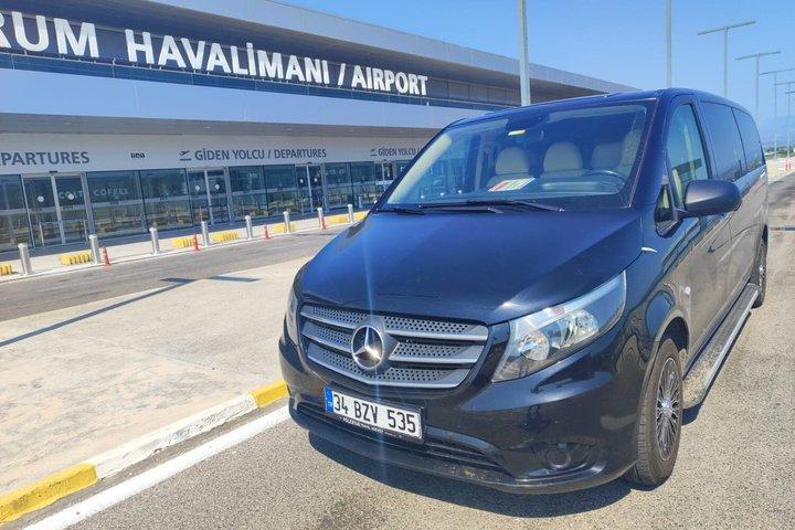 Transferts privés depuis/vers l'aéroport de Bodrum