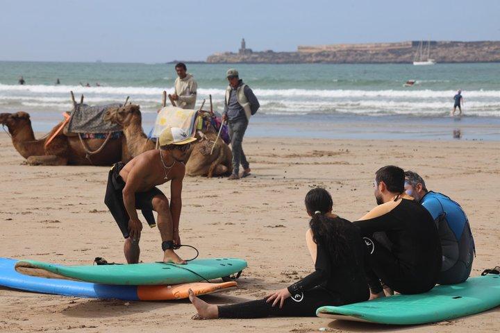 2 horas de aula de surf privado em Essaouira