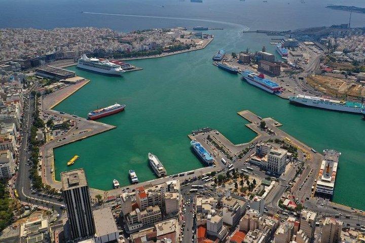 Pireus hamn till Aten City privat transfer med Meet & Greet