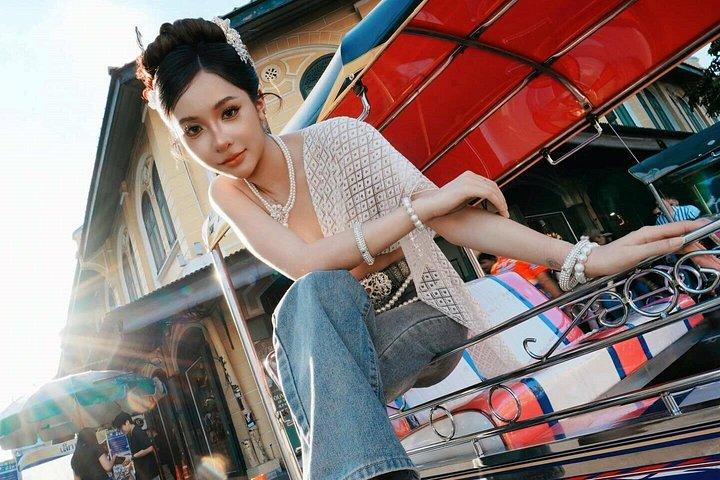 バンコク・ワット・アルンとターティエン半日フォトツアー（タイ・サッシ付）