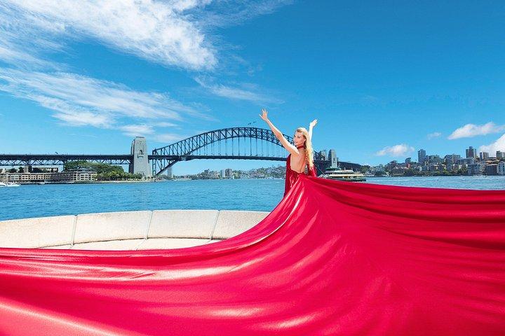Sydney Private Flying Dress Photoshoot