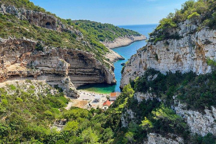 Blue Cave og 5 øer fuld dagstur fra Split