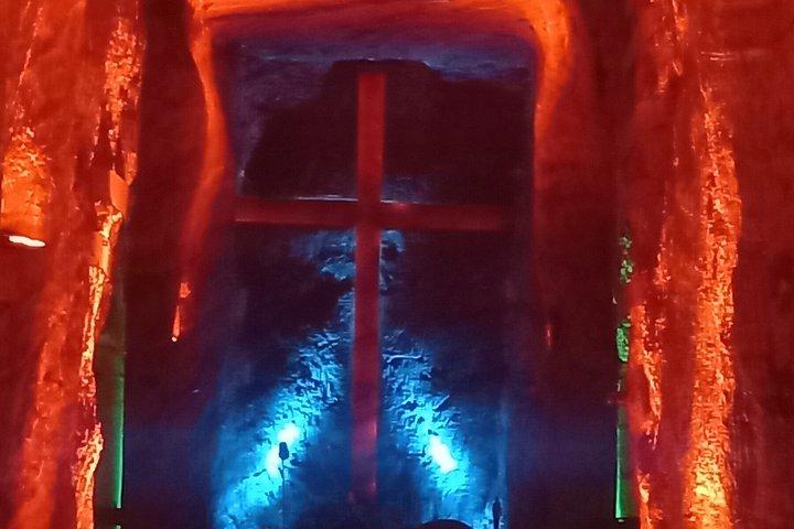 Visita a la mina de sal en zipaquira en auto