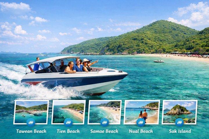 Pattaya Coral Island Private Speedboat Tour para Koh Larn Beaches