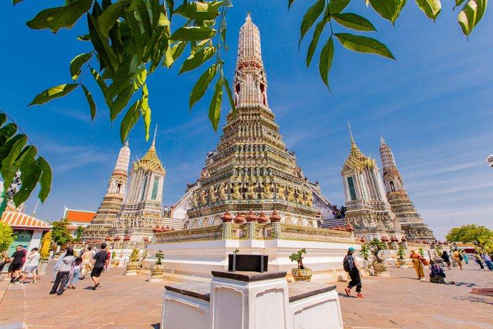 Grand Palace, Wat Phra Kaew, Wat Pho en Wat Arun-wandeltocht vanuit Bangkok