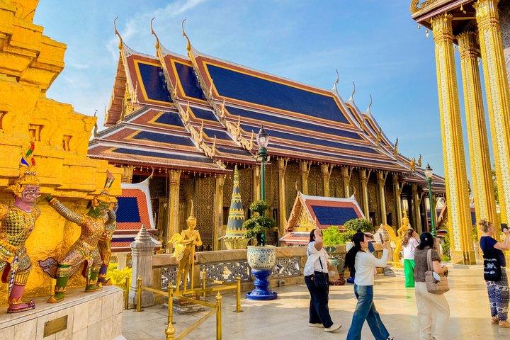 Excursão ao Grand Palace Wat Pho e Wat Arun
