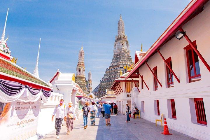Excursão ao Grand Palace Wat Pho e Wat Arun