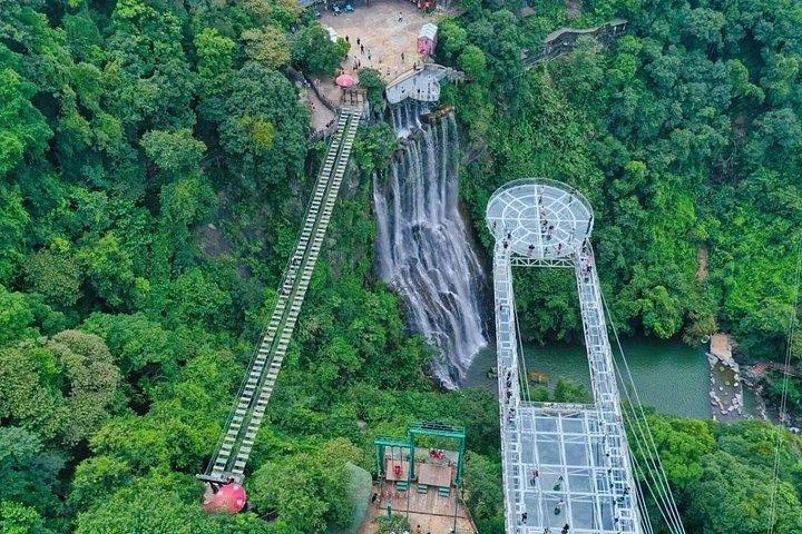 広州九龍峡 1日：ガラス橋＆絶景コースター