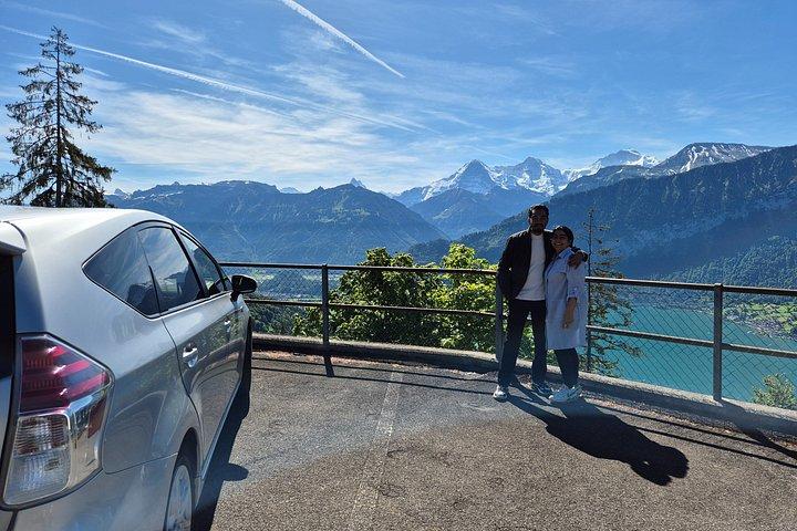 Excursion privée d'une journée d'Interlaken à Blausee et Zermatt