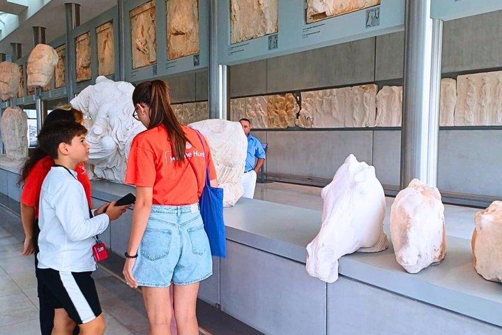 Tour guidato per famiglie e gioco interattivo del Museo dell'Acropoli