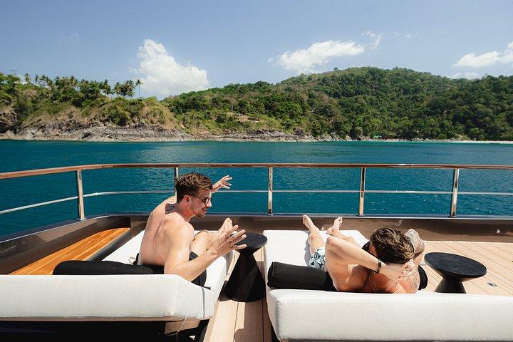 Phi Phi Islands Day Trip with Buffet and DJ by Noah Yacht
