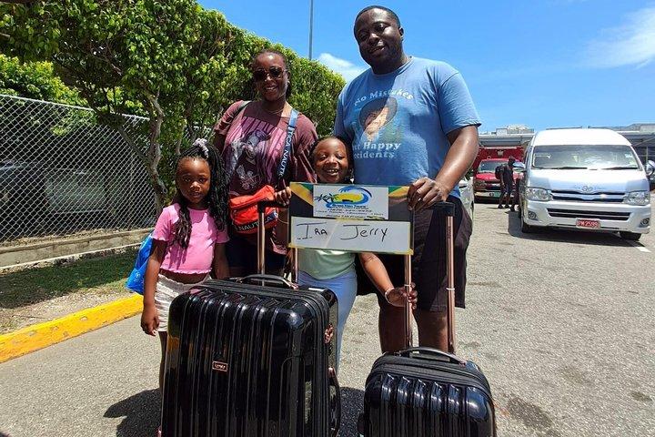 Transfert privé de l'aéroport de Montego Bay Jamaïque à Ocho Rios Hôtels