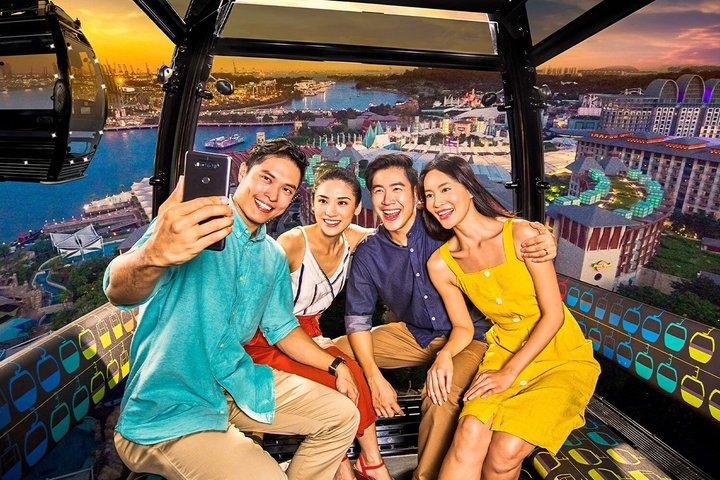 Singapore Cable Car Tour de volta com bilhete