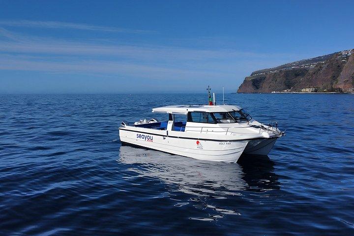 Private Katamarantour mit Open Bar ab Funchal