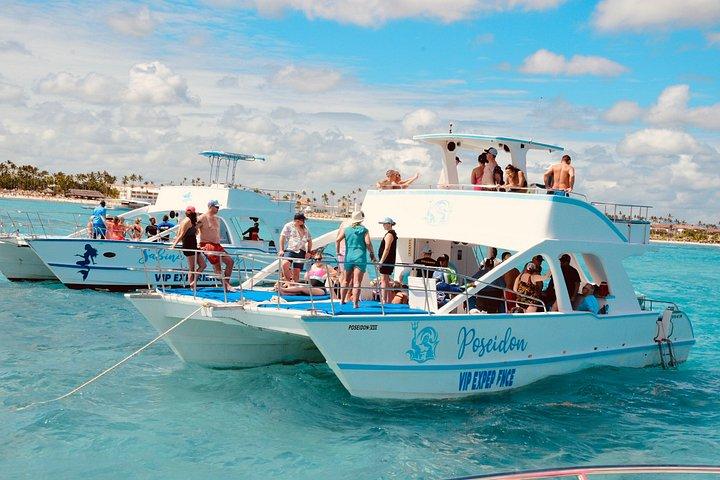Private Punta Cana Catamaran With Live DJ Open Bar & Pickup