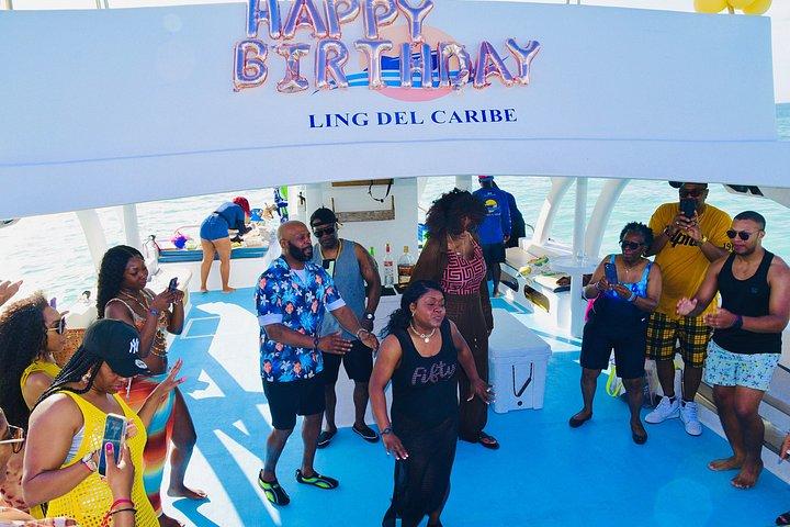 Private Punta Cana Catamaran With Live DJ Open Bar & Pickup