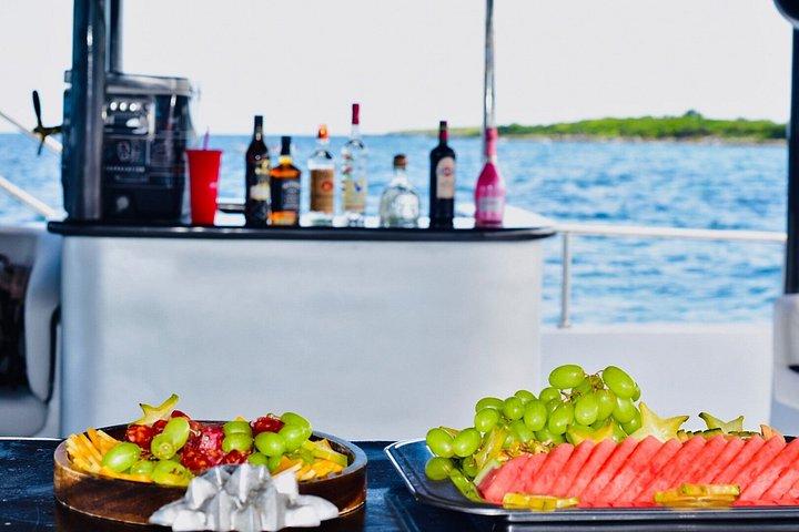 Private Punta Cana Catamaran With Live DJ Open Bar & Pickup