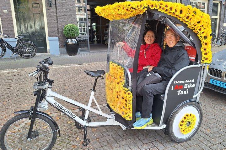 2 Hours Private Amsterdam Rickshaw Tour