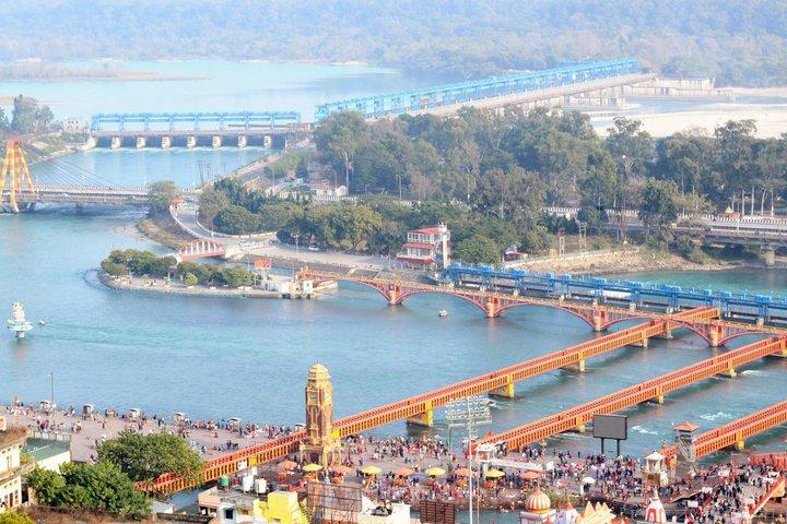 Tour spirituale di mezza giornata dei templi di Haridwar e Ganga Aarti