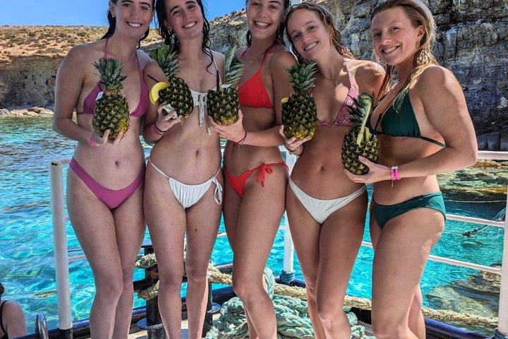 Malta : Comino, Laguna Blu e Grotte - nuoto, snorkeling e scivolo