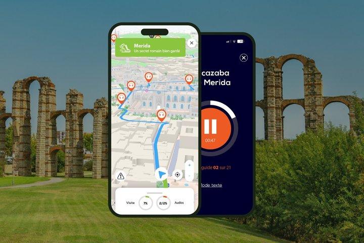 Mérida: Audiogeleide wandeltocht, 2 uur en 40 minuten, met 18 audiocommentaren.