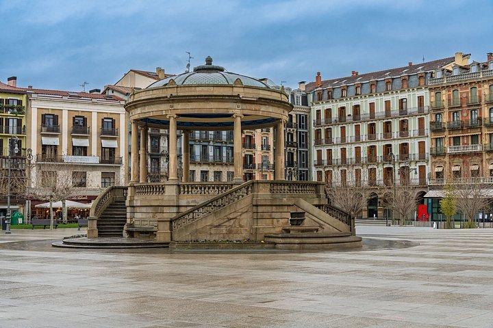 Pamplona gåtur i lille gruppe