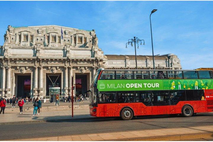 Milaan Open Bus Sightseeing Tour met Audio Gids