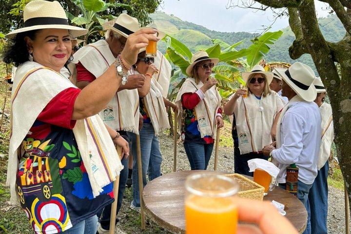 メデジン：コーヒーとフルーツ農園ツアー｜パイサランチ＆お土産無料