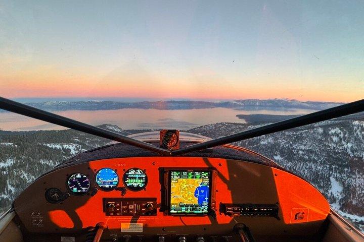 Tour en avión por el lago Tahoe Emerald Bay