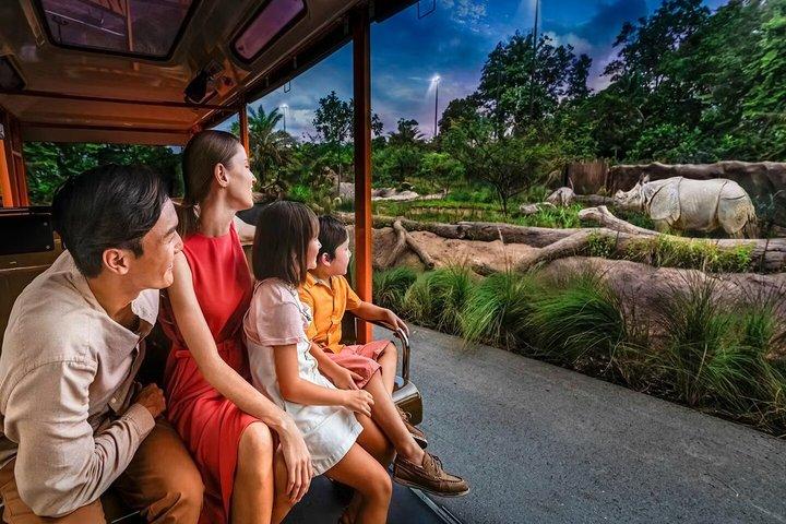 Nacht Safari Singapore Tickets met Tram Ride Experience