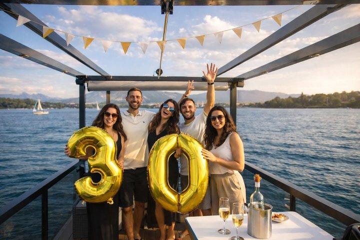 Genf: Private Kreuzfahrt auf dem Genfersee mit Aperitif