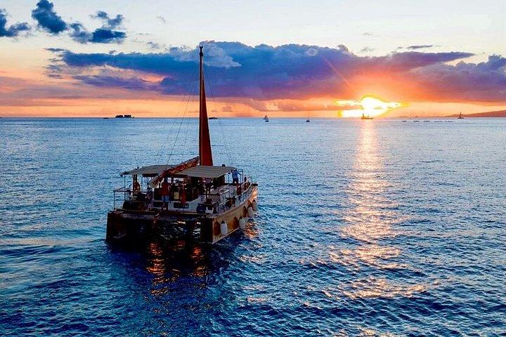 Polynesian Canoe Sunset Sail