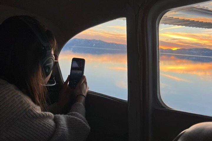 Tour en avión por el lago Tahoe Emerald Bay