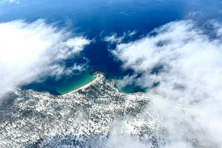 Tour en avión por el lago Tahoe Emerald Bay
